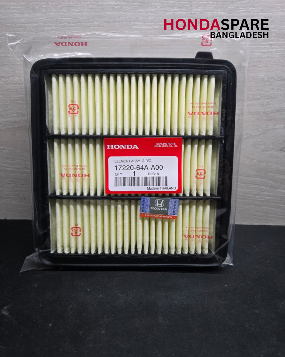 HONDA AIR FILTER (17220-64A-A00)