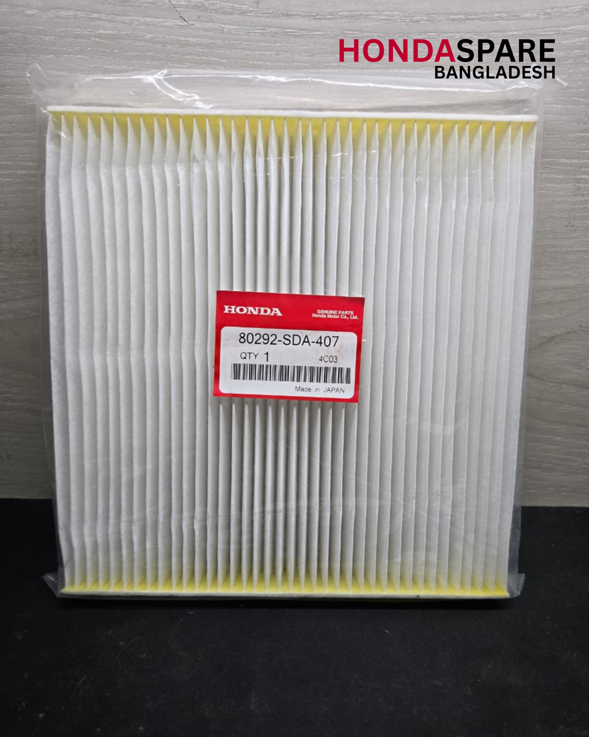HONDA CABIN AIR FILTER (80292-SDA-407)