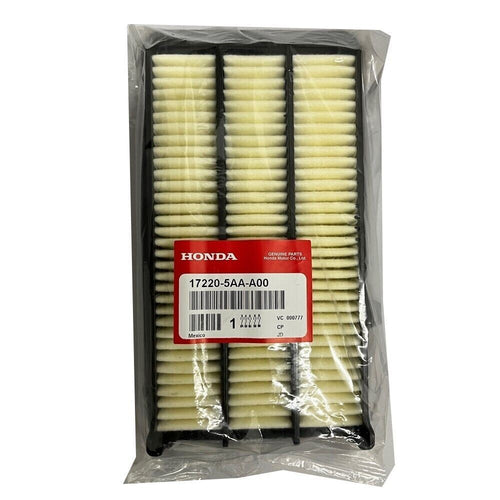 HONDA AIR FILTER (17220-5AA-A00) (CIVIC, CR-V) (GENUINE)